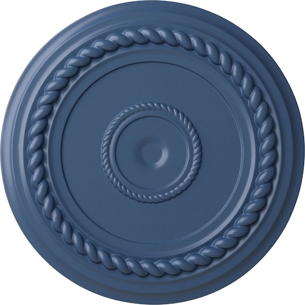Ekena Millwork Alexandria Rope Ceiling Medallion (Fits Canopies up to 4 5/8"), 19 5/8"OD x 1 1/2"P, Americana CM18ALAMF - main